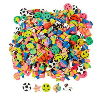 Mini eraser assortment 500pcs