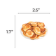 Plate Latke Cutouts 2.5" 20/pk