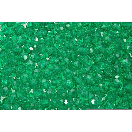 Faceted Round Transparent Bead 8mm 900/pk