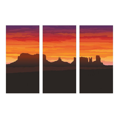 Western Desert Backdrop 1 Pc.