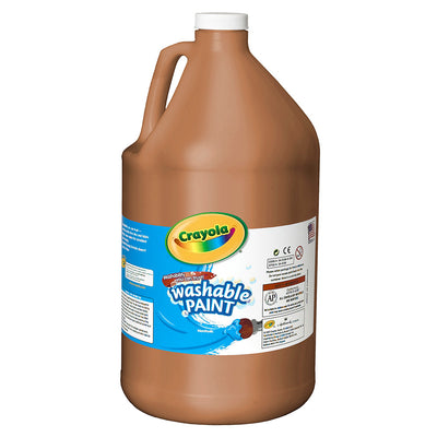 Crayola Washable Paint Gallon (Brown)