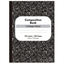 Black Composition Book College Ruled 100 Sheets