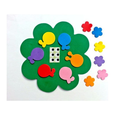 Foam Caterpiller Flower Kit 7 3/4"  10 Sets (limited stock)