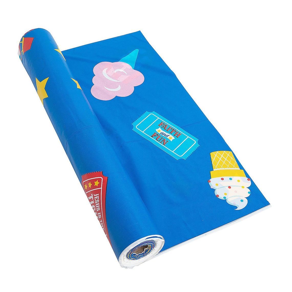 Church Carnival Table Roll 40" x 100 ft. - 1 Roll