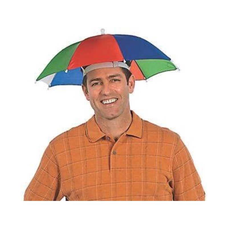 Nylon Umbrella Hat, 1/pk