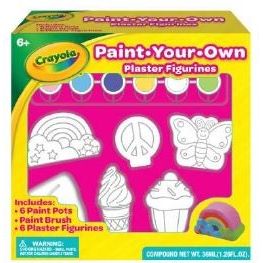 Paint Your Own Plaster Figurines