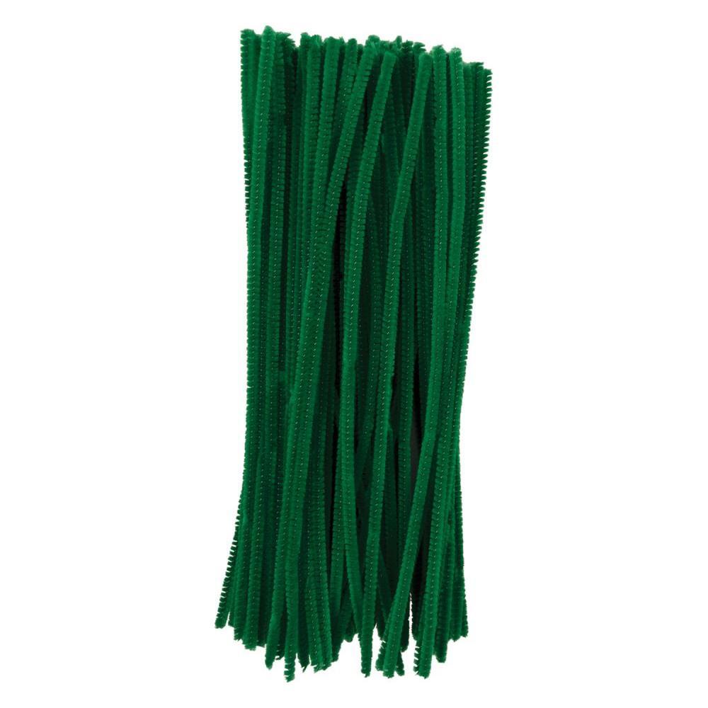 Chenille Stems 12" 40/pk Green