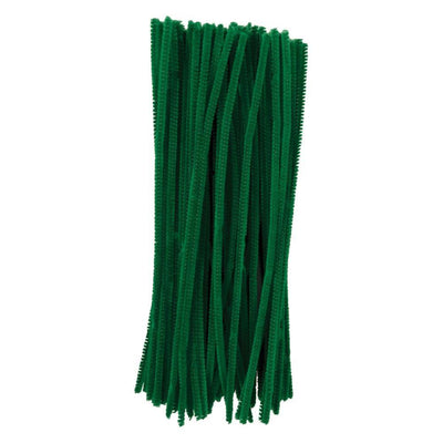 Chenille Stems 12" 40/pk Green