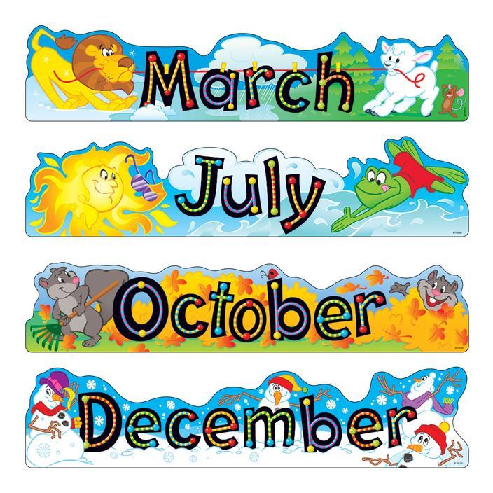 Alpha-Beads 12 Monthly Headers  (discontinued)