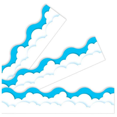 Clouds Terrific Trimmers Borders (Closeout)