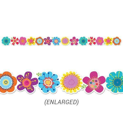 springtime blooms border (closeout)