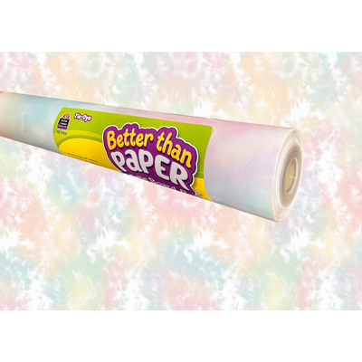 Better Than Paper Bulletin Board Roll (Tie-Dye), 4' x 12'