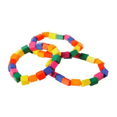 Block mania bead bracelets 12/pk