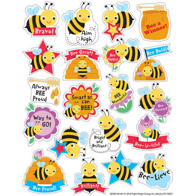 Honey Scented Stickers 1" 80/pk (discontinued)