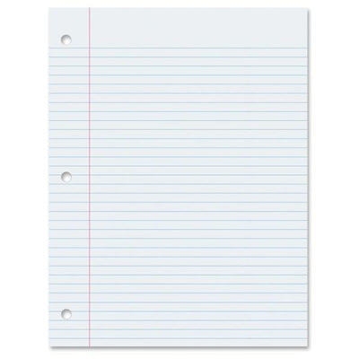 Looseleaf Paper (100/pk, College Ruled)