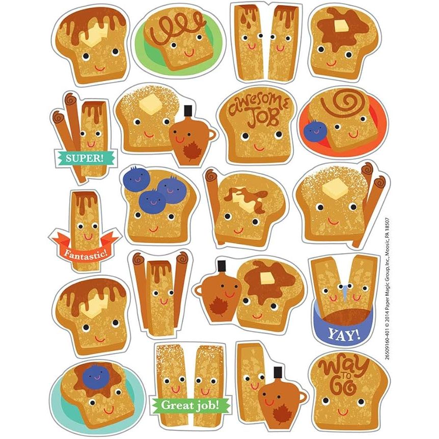 Scented Cinnamon Stickers