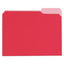 File Folders 1/3 Cut Letter (Purple, 100 Pack)