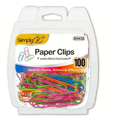 Paper Clip Assorted 100/pk 50mm