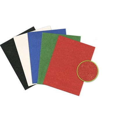 9"x12" Fun Foam Glitter Sheets Asst 5eax5Styles
