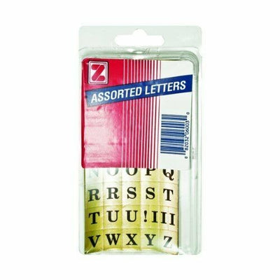 Label Stick on Letters Black And Gold