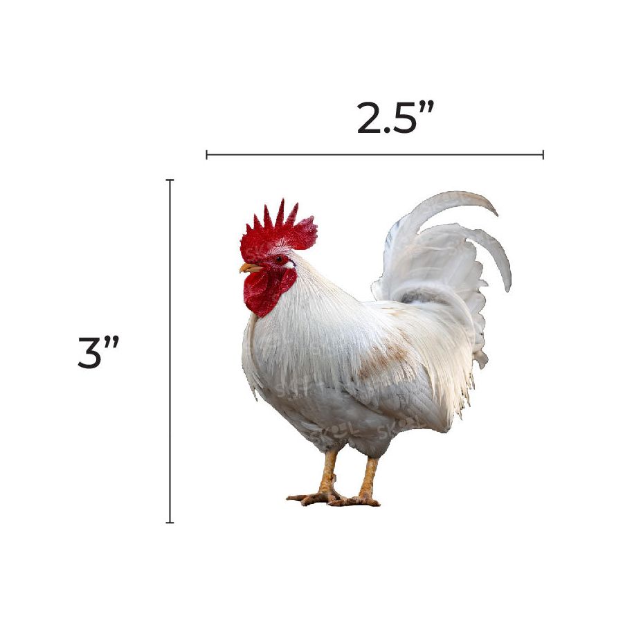 Chicken Cutout 3 Inch Shapes 20 Per Pack Cookies – Skool Krafts