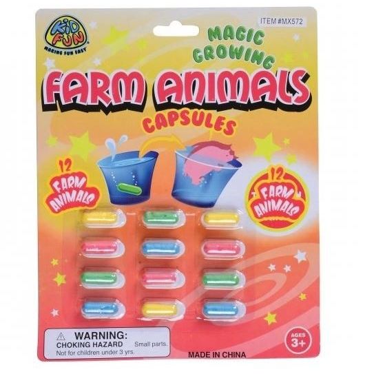 Magic Grow Farm Animal Capsules 1pk