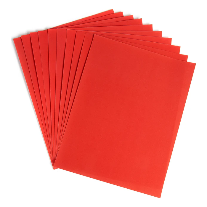 Velour Poster Board 20x27" 1 Sheet (Orange)