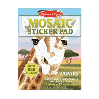 Safari Mosaic Sticker Pads