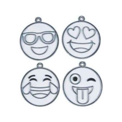 Emoji Suncatchers 24/pk