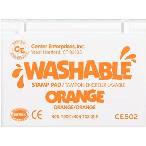 Orange Washable Stamp Pad
