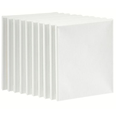 8x10 Premium Gallery Stretched Canvas: White, 1.5 inches Deep