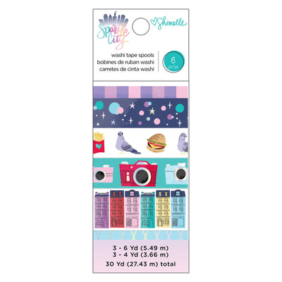 Embellishment - Sparkle  City- Washi Tape - Holographic Foil