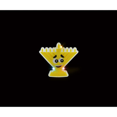 Light Up Menorah Pin 1 Pc
