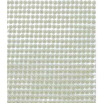 Adhesive Rhinestone Pearls Ivory 4mm 1000/pk
