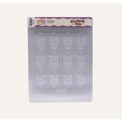 Chanukah Chocolate Mold - Dreidels