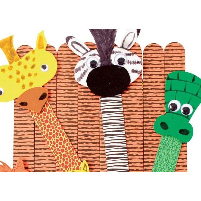 Wild Animal Craft Sticks 50/pkg (discontinued)