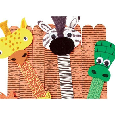Wild Animal Craft Sticks 50/pkg (discontinued)