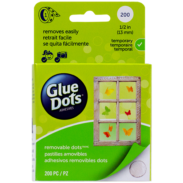 Crafts Glue Dots 1/2" 200/Pkg