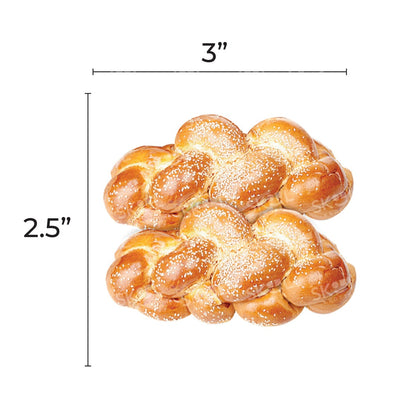 Pair Of Challahs Cutout 3in 20/pk