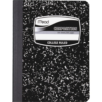 MEAD Composition Notebook College Ruled 100pgs