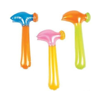 Inflatable Neon Hammers 14" 12/pk