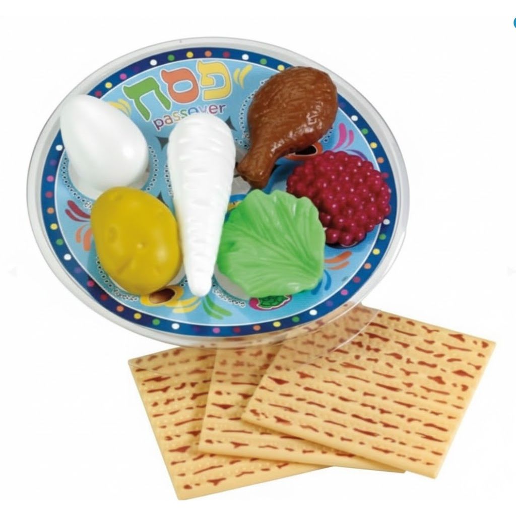 Deluxe Karrah Passover Plastic Play Seder Set