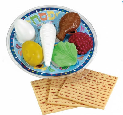 Deluxe Karrah Passover Plastic Play Seder Set