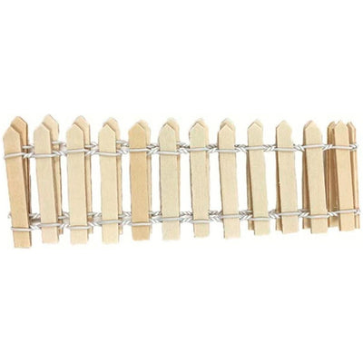 Wooden Fence 12.28" x 2"