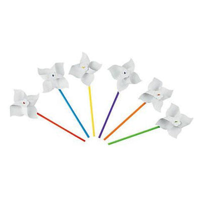 DIY Paper Pinwheels 24/pk 10"