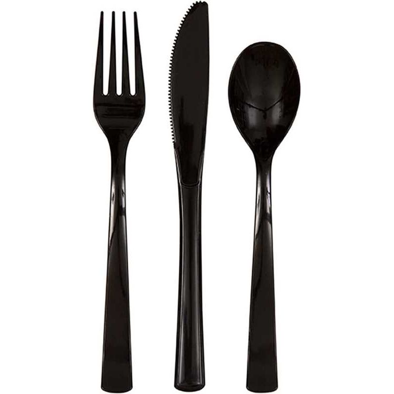 Cutlery Assortment 18/pk (Green)