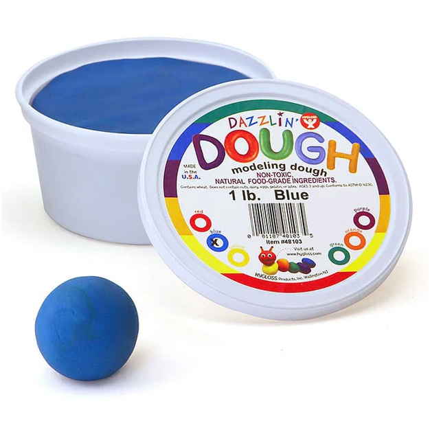 Dazzlin' Dough (Scented, Blue, 1 Lb.)