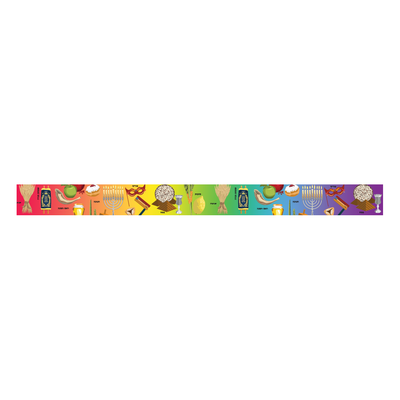Yomim Tovim Border 3x36" 12/pk