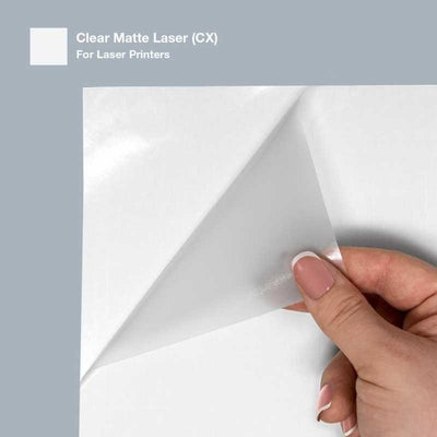 Clear Laser Labels (30/pg, 100/pk)