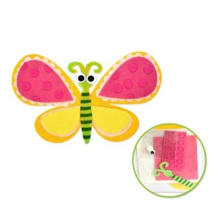DIY Felt-Fun Butterfly Character Kit
